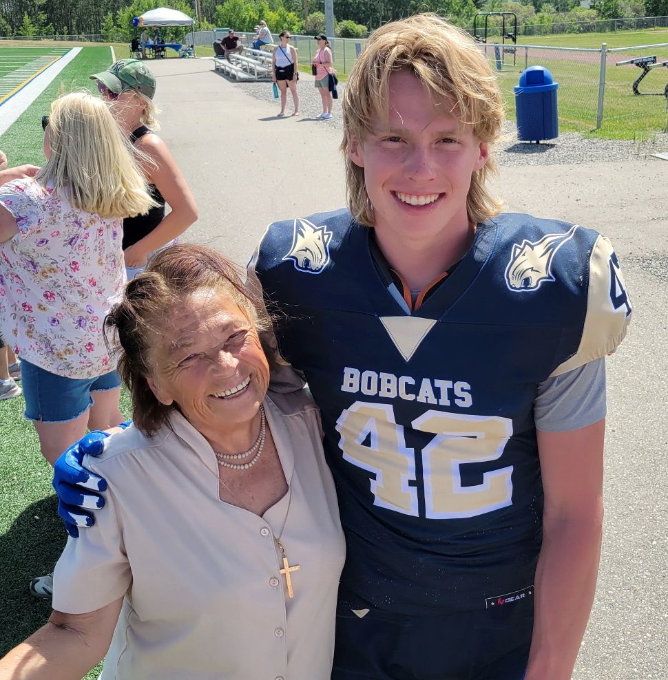 caleb and grandmother